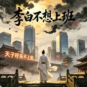 李白不想上班