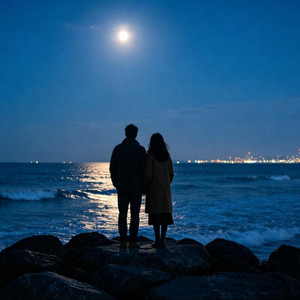 在凌晨看海（女声哼唱）