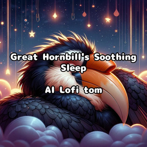 Great Hornbill's Soothing Sleep