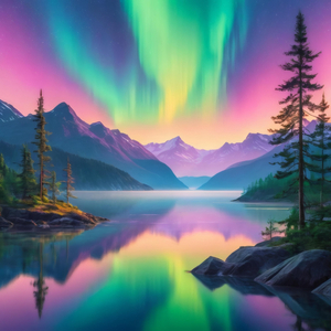 Veil of Northern Lights