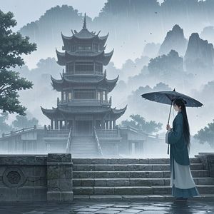晴川烟雨-令狐冲浪