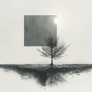 Zee zonsondergang meditatie