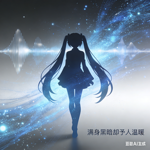 满身黑暗却予人温暖