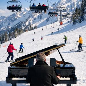 Scherzo auf der Skipiste