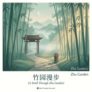 晨雾古径 (Ancient Path in Morning Mist)