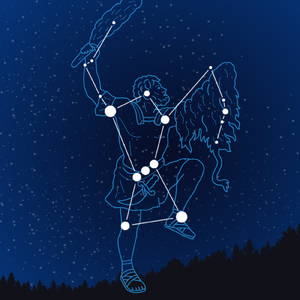 星座と神話「オリオン座のおはなし」