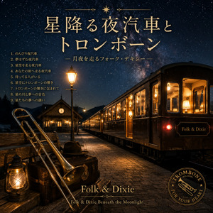 星空を走る夜汽車