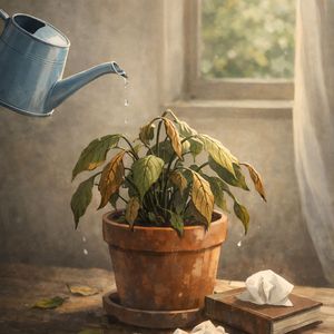 시든 잎에 물을 줘요 by BlackFriday.Ssol.