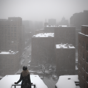 你的城市在下雪