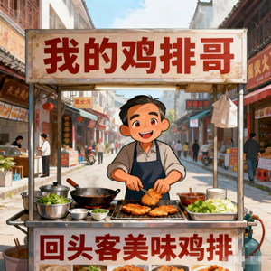 我的鸡排哥(伴奏)