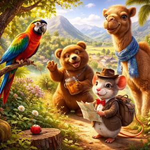 Die Maus mit dem Hut (Kinderlied für Weltoffenheit)