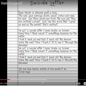 Suicide Letter