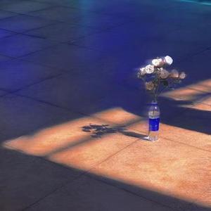 逃避是温暖的港湾 我躲进后面厕所里