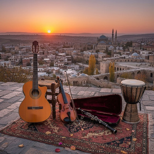Gaziantep Yolunda (Bahçalarda Mor Meni)