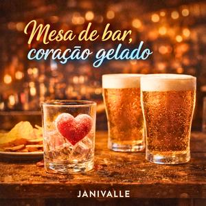 Mesa de bar, coração gelado