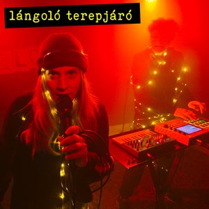 lángoló terepjáró