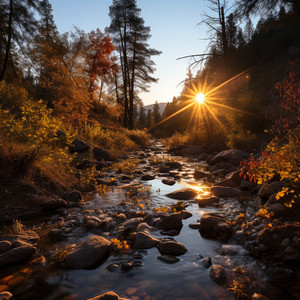Reflejos Serenos A Orillas Del Agua