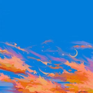 流星也为你落下来了