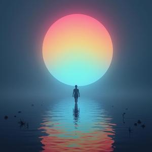 Smoke Chain Heart (Indigo)