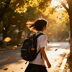 放学路的风