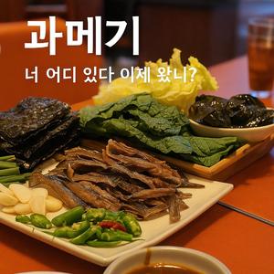 과메기-너 어디 갔다 이제 왔니?