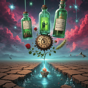 《时间褶皱里的星屑标本》