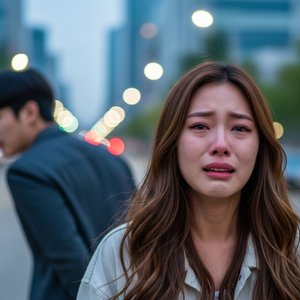 눈물이 멈추질 않아