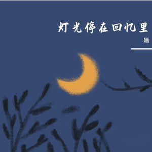 路灯落进梦里