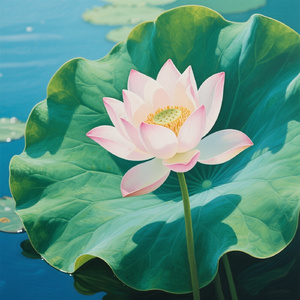 咲き誇るロータス