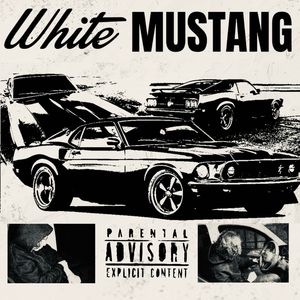 white mustang