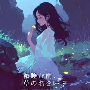 微睡む雨、草の名を呼ぶ  (When Rain Murmurs the Name of Grass) by FOX UDON