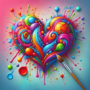 Acuarelas del corazón