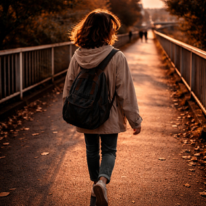 遅れてきた靴音