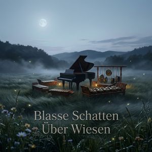 Blasse Schatten Über Wiesen