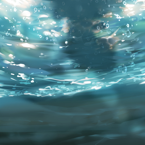 바다에게 슬픔을 던져