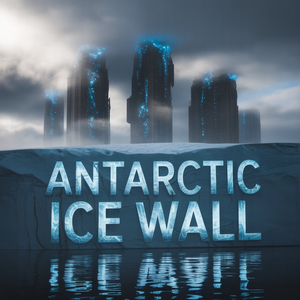 Antarctic Ice Wall