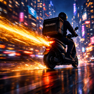 天还没亮 我已在路上