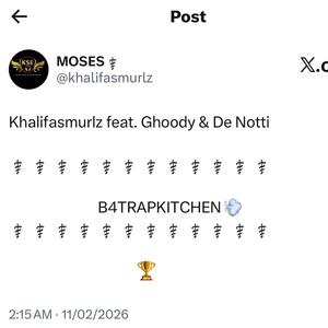 B4TRAPKITCHEN (feat. Ghoody & De Notti)