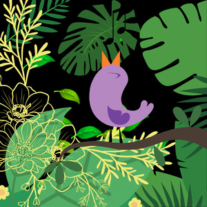 Burung Tledekan Gunung