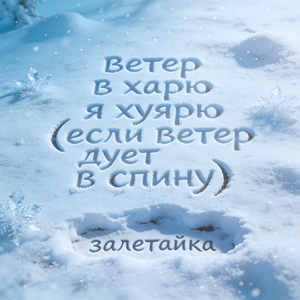 ветер в харю я хуярю (если ветер дует в спину)