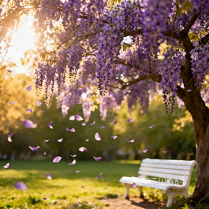 春赏花园的浪漫