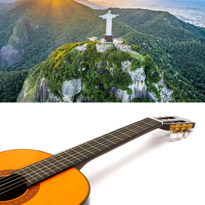 ブラジルのアコースティックギターですべてが大丈夫になるのでリラックス
