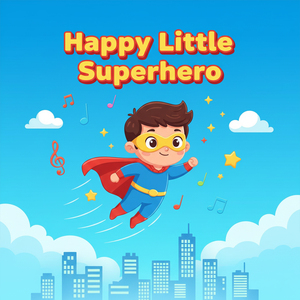 Happy Little Superhero