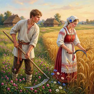 Косил Ясь конюшин