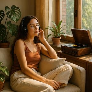 窓辺で聴くやさしい雨音