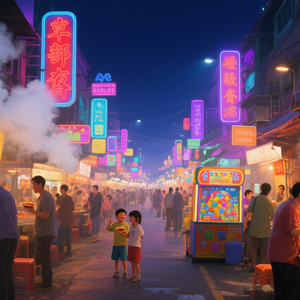 灯火阑珊处的喧嚣