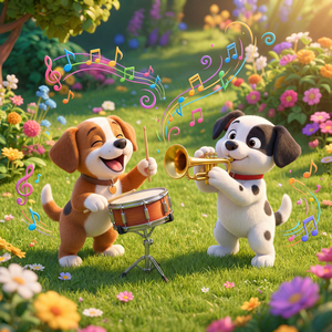 おとぼけワンコのずっこけマーチ