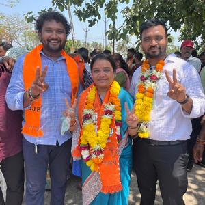 Monikaben chale BJP