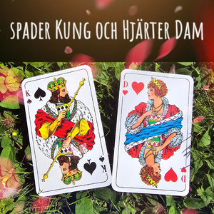 Spader kung och hjärter dam