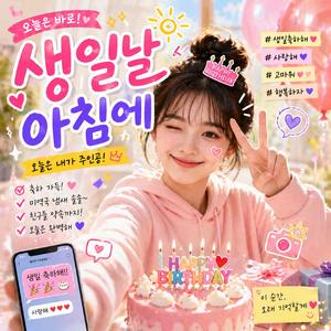 생일날 아침에